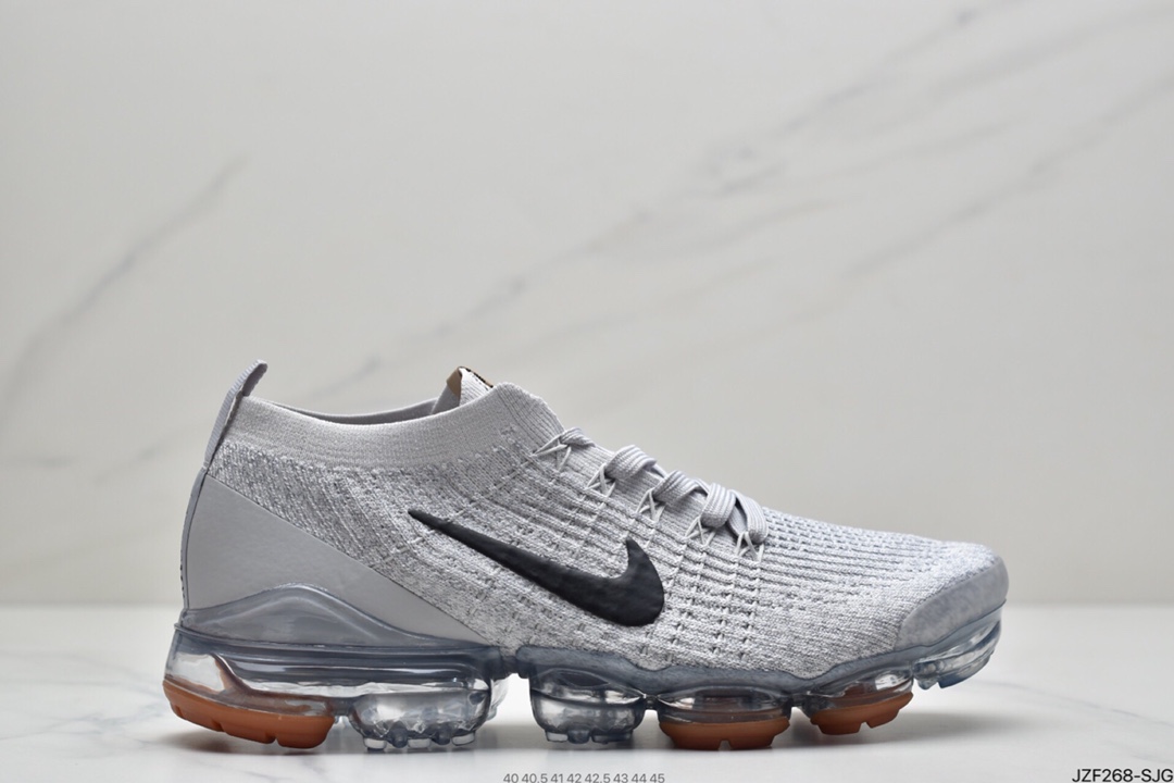 145 耐克Nike Air VaporMax Flyknit 3.0 三大代气垫搭百慢跑鞋 CW5643-100