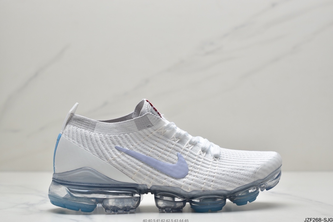 145 耐克Nike Air VaporMax Flyknit 3.0 三大代气垫搭百慢跑鞋 CW5643-100