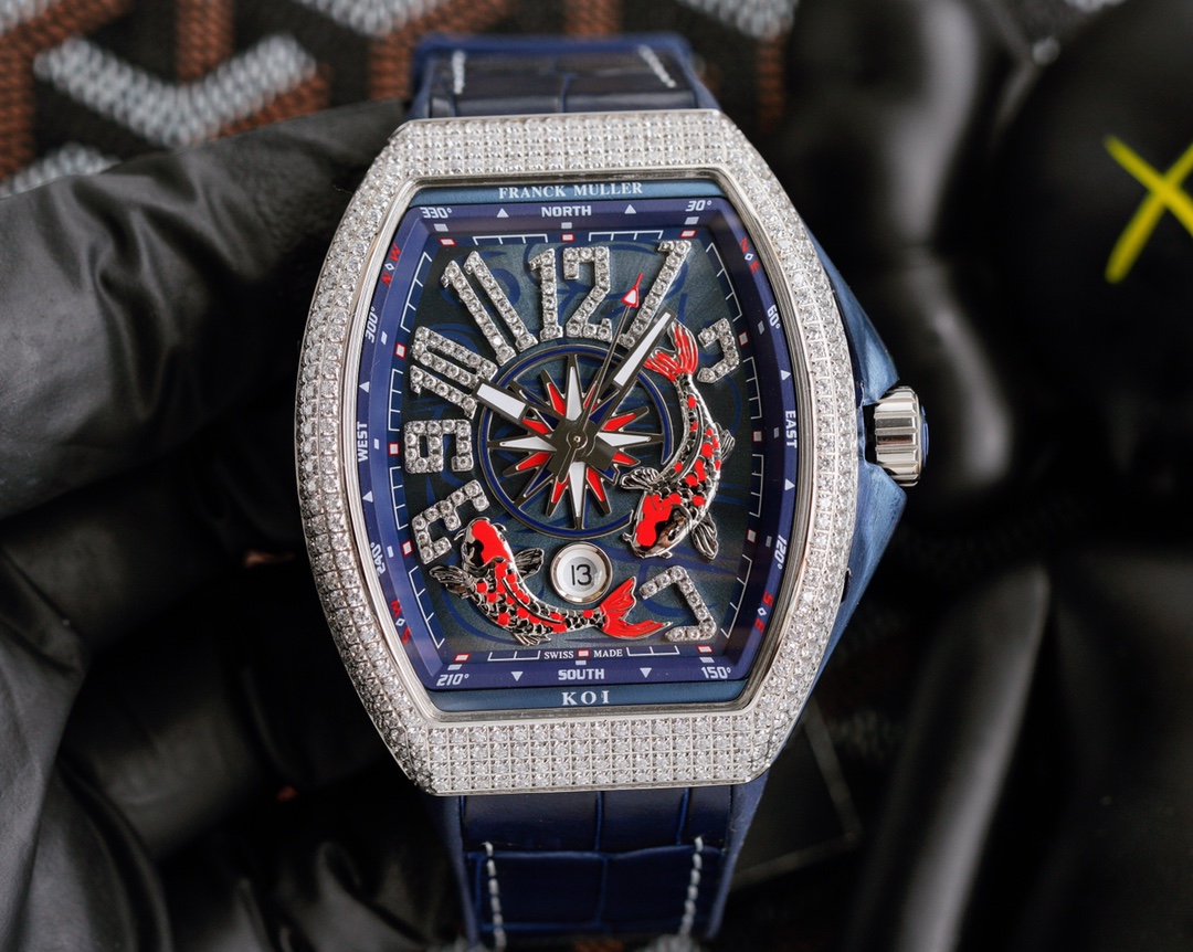 Franck Muller Blue 28800 54mm