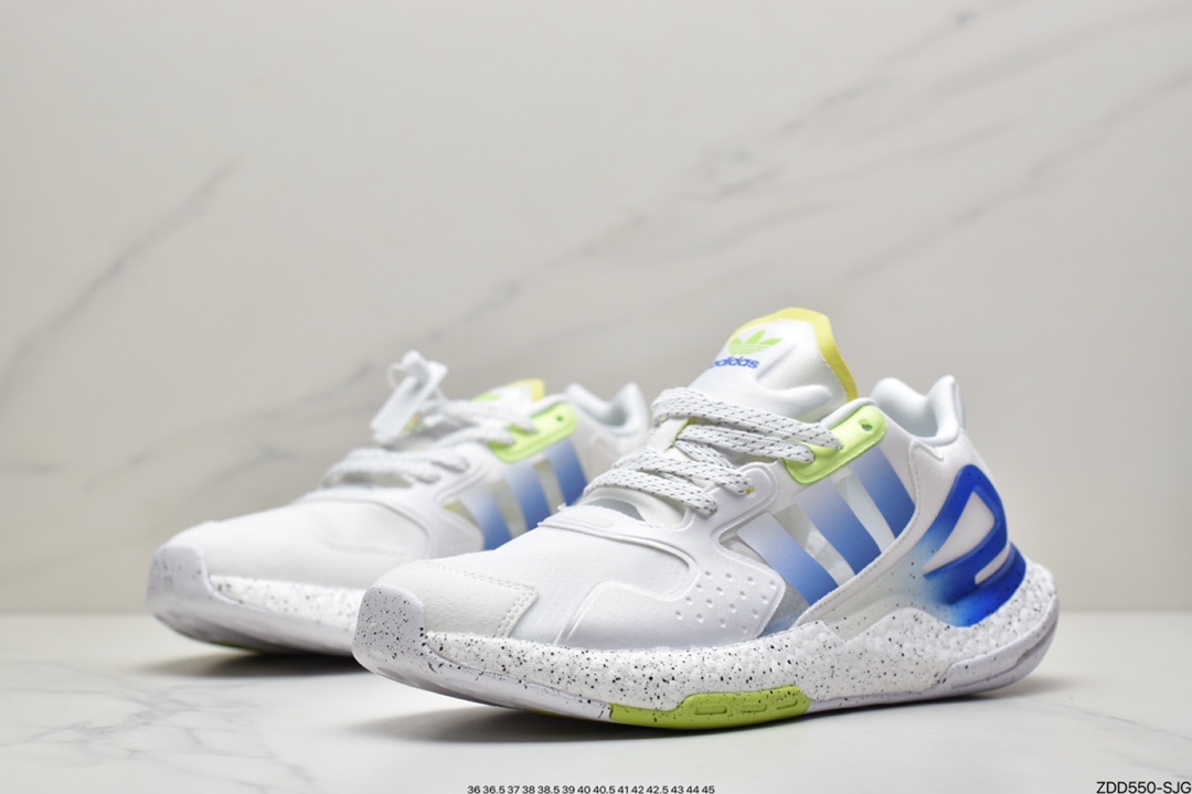 230 Originals 2020 Day Jogger Boost”Grey/Laser Reflectiv”运动跑鞋 FW3021