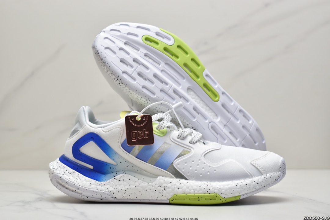 230 Originals 2020 Day Jogger Boost”Grey/Laser Reflectiv”运动跑鞋 FW3021