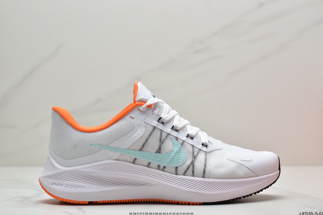 135 耐克Nike Air Zoom Winflo 8 白粉红CW3419-100