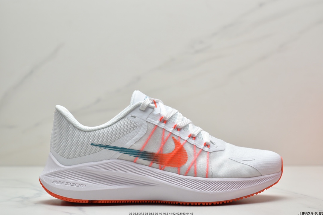 135 耐克Nike Air Zoom Winflo 8 白粉红CW3419-100