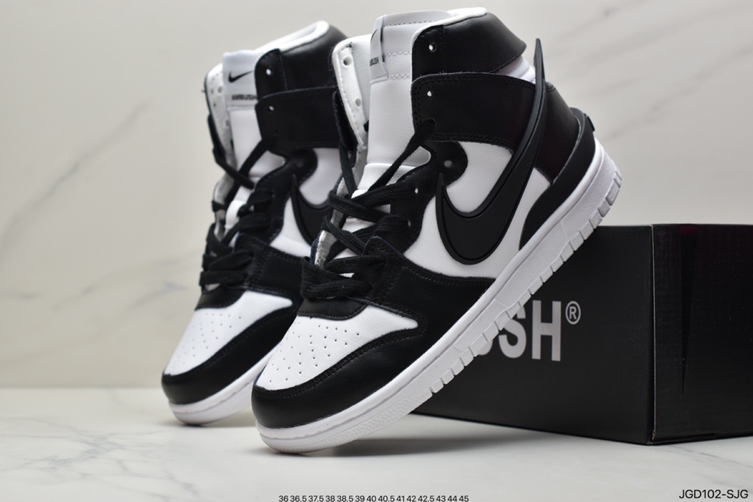 180 耐克AMBUSH x SB Dunk High SB滑板鞋高帮 CU7544-400