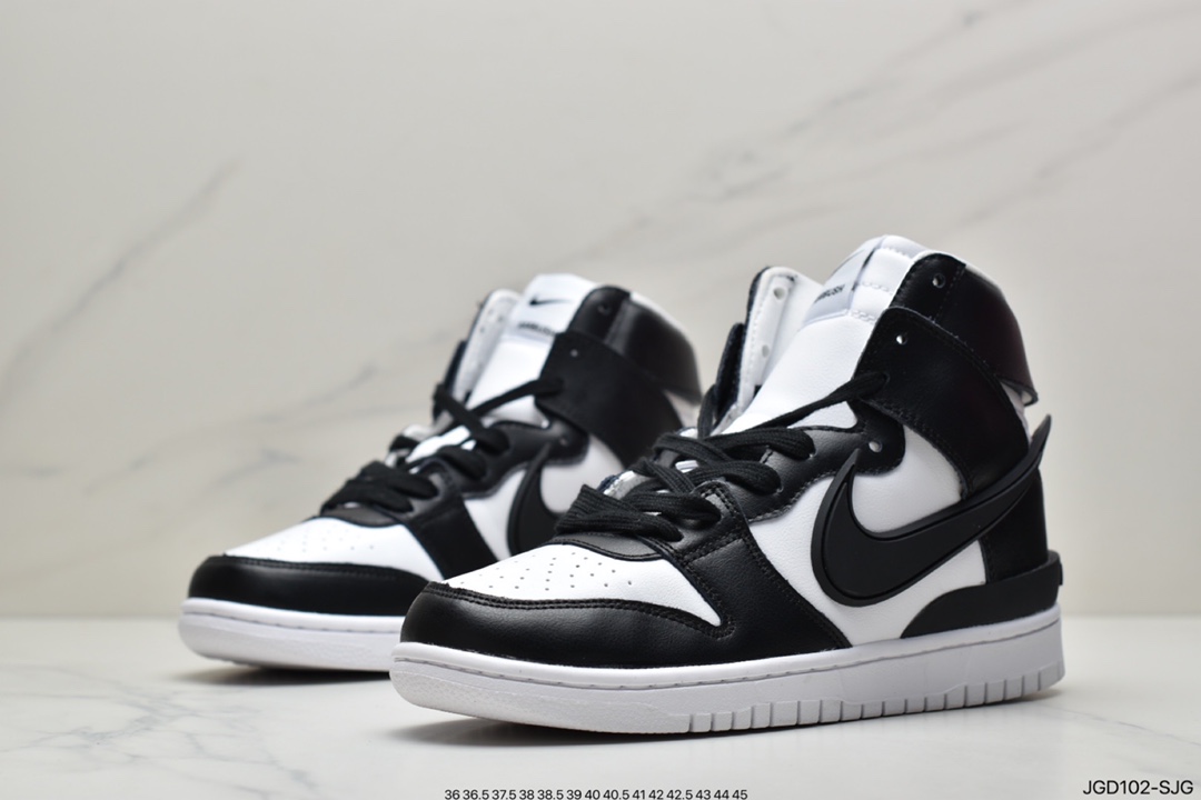 180 耐克AMBUSH x SB Dunk High SB滑板鞋高帮 CU7544-400
