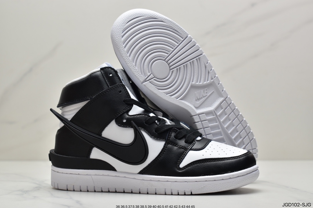 180 耐克AMBUSH x SB Dunk High SB滑板鞋高帮 CU7544-400
