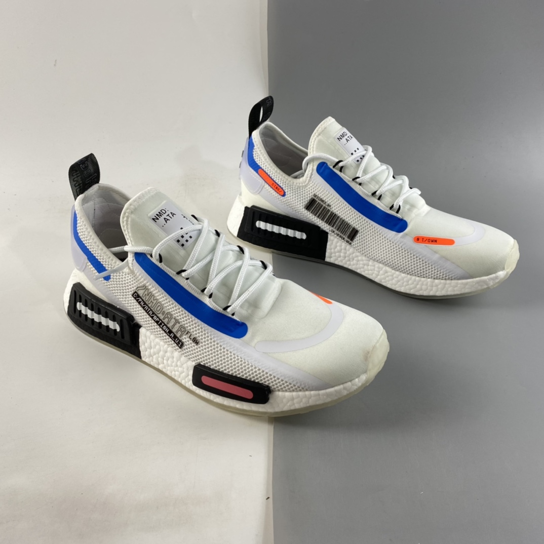 P190  AD NMD_R1 SPECTOO 阿迪三叶草低帮休闲爆米花跑步鞋 FZ3209