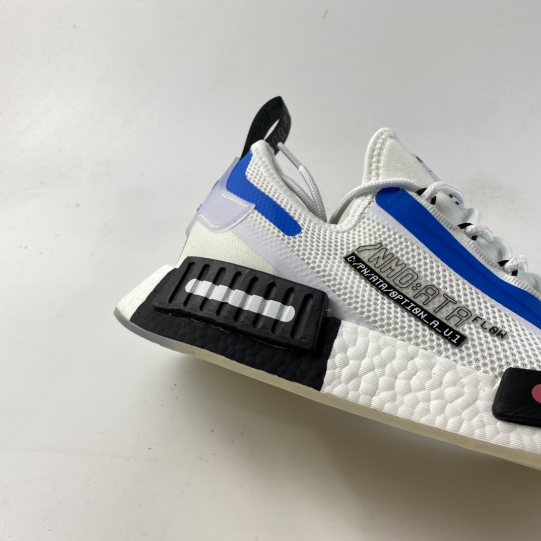 P190  AD NMD_R1 SPECTOO 阿迪三叶草低帮休闲爆米花跑步鞋 FZ3209