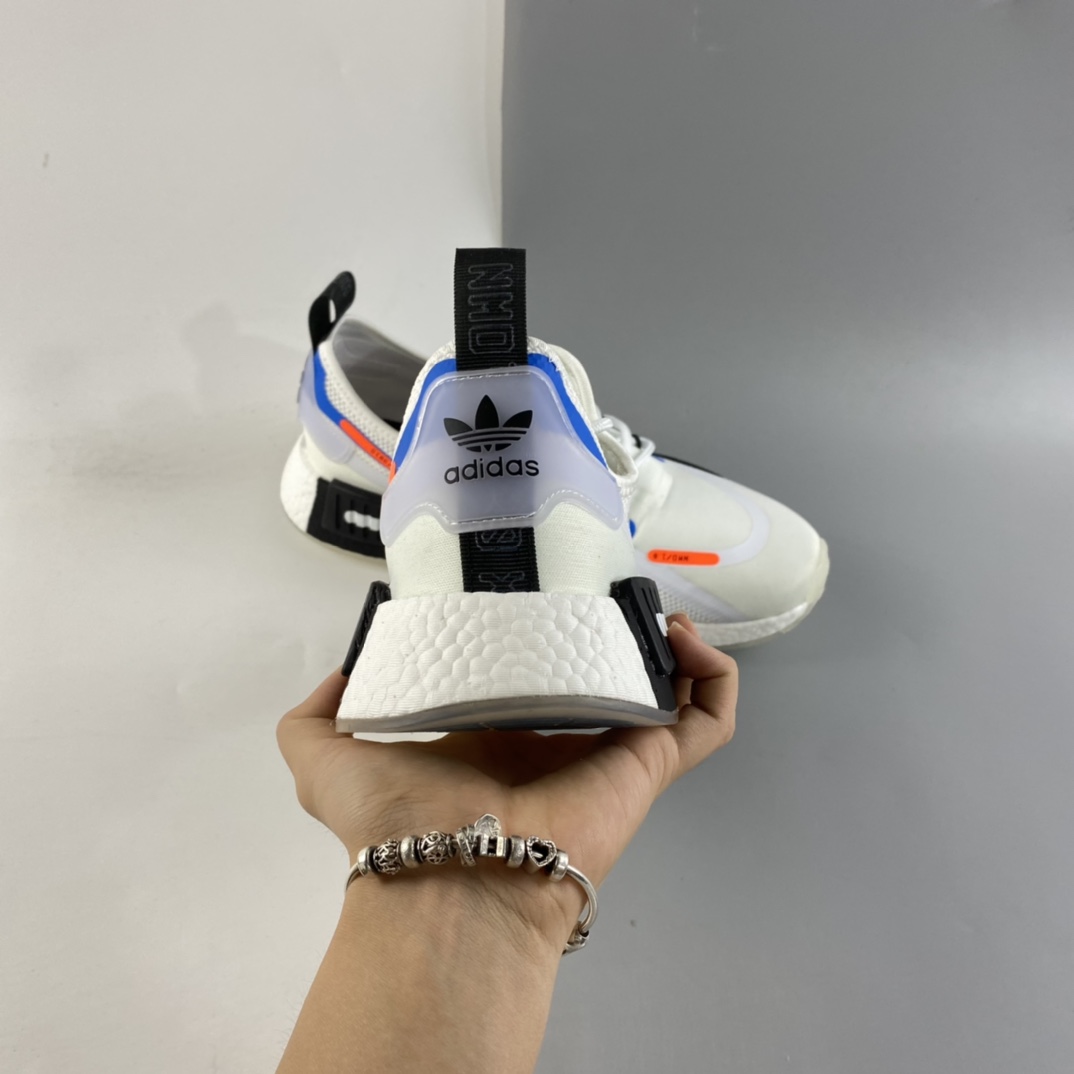 P190  AD NMD_R1 SPECTOO 阿迪三叶草低帮休闲爆米花跑步鞋 FZ3209