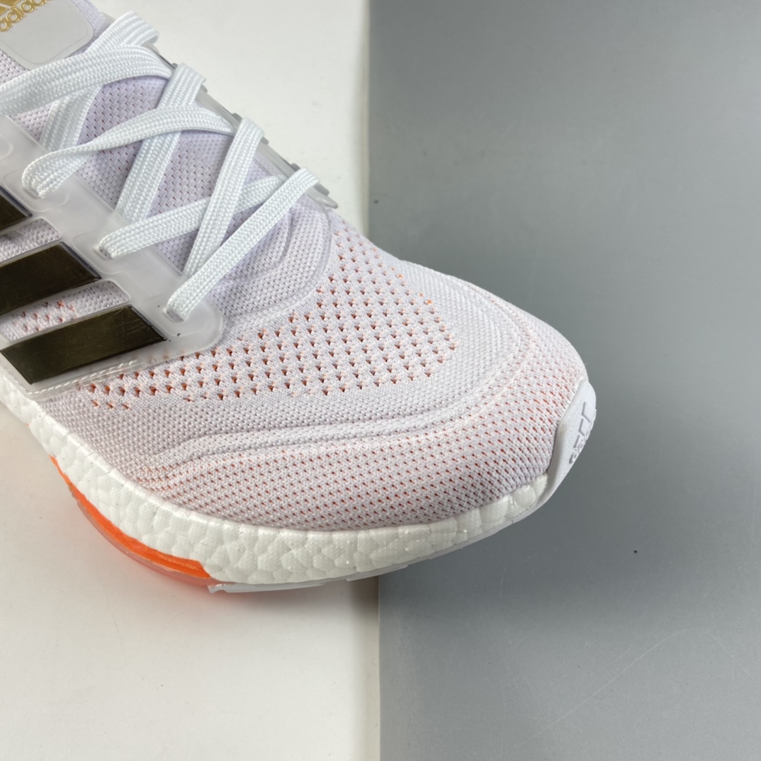 P200  AD UltraBoost 21 加厚爆米花袜套式针织鞋面休闲运动慢跑鞋 S23840
