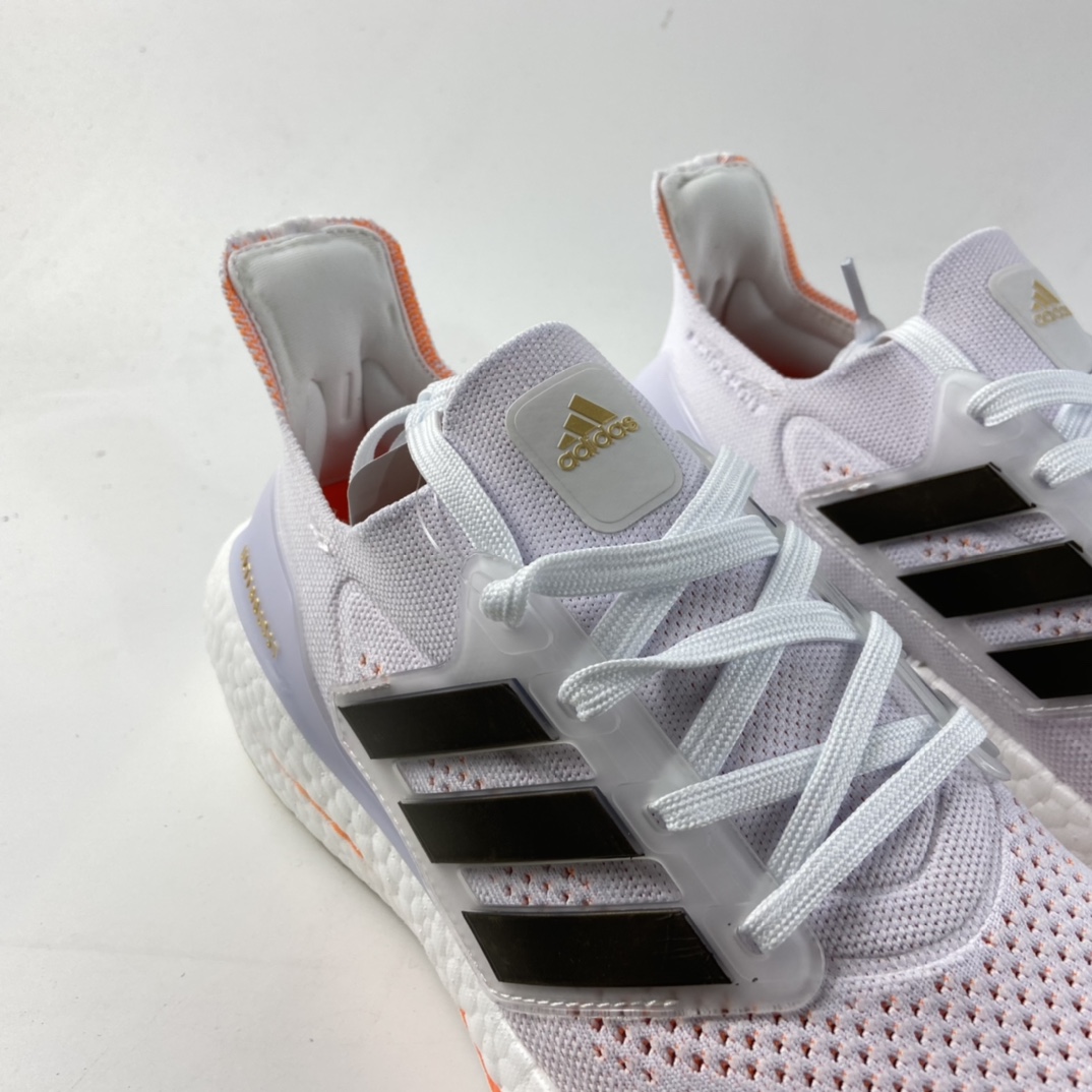 P200  AD UltraBoost 21 加厚爆米花袜套式针织鞋面休闲运动慢跑鞋 S23840
