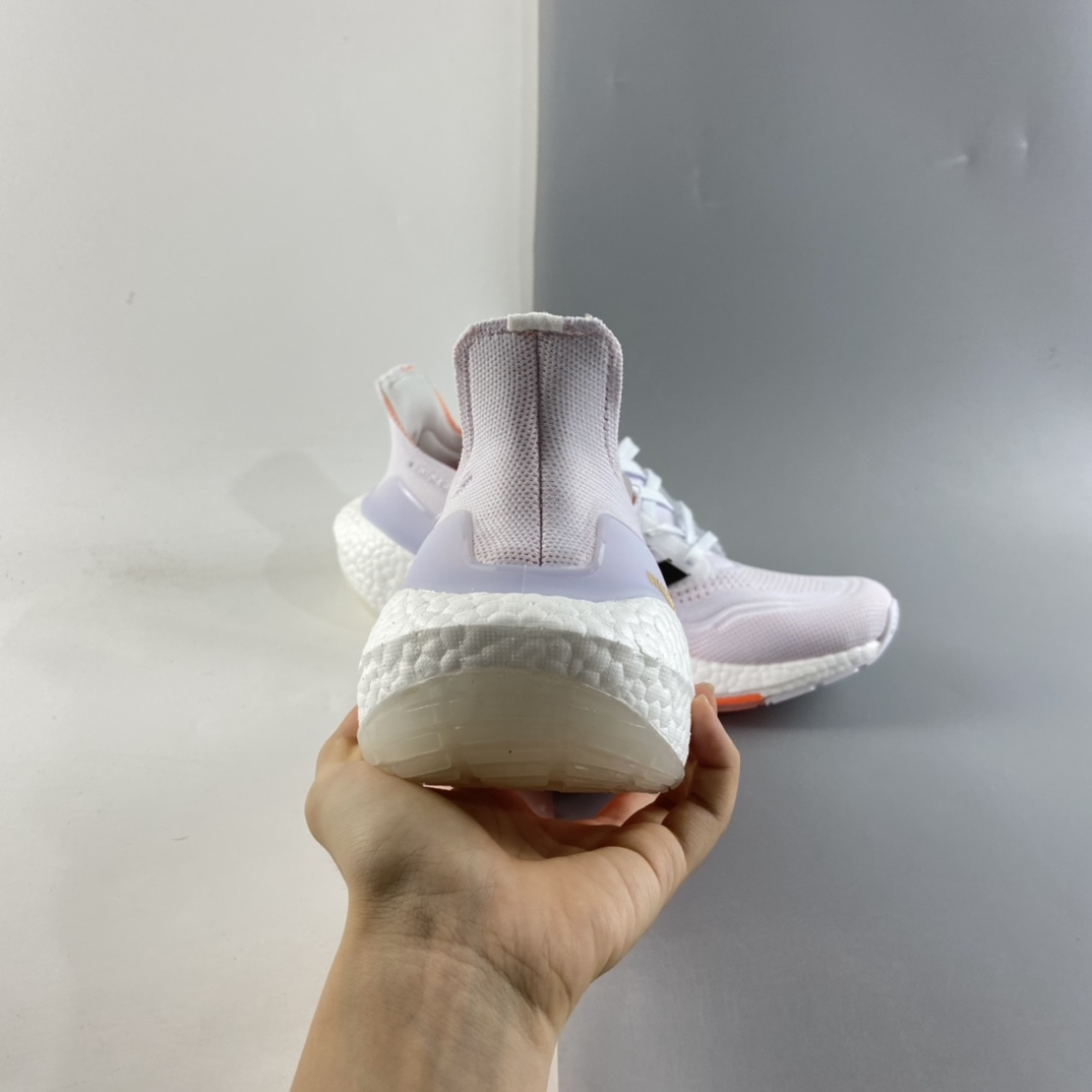 P200  AD UltraBoost 21 加厚爆米花袜套式针织鞋面休闲运动慢跑鞋 S23840