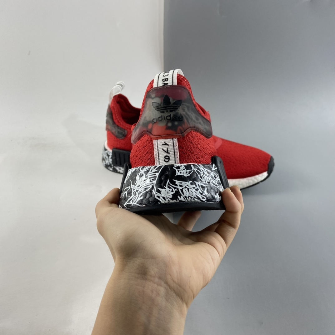 120  AD NMD Boost 阿迪达斯爆米花超弹中底跑鞋 EG7581