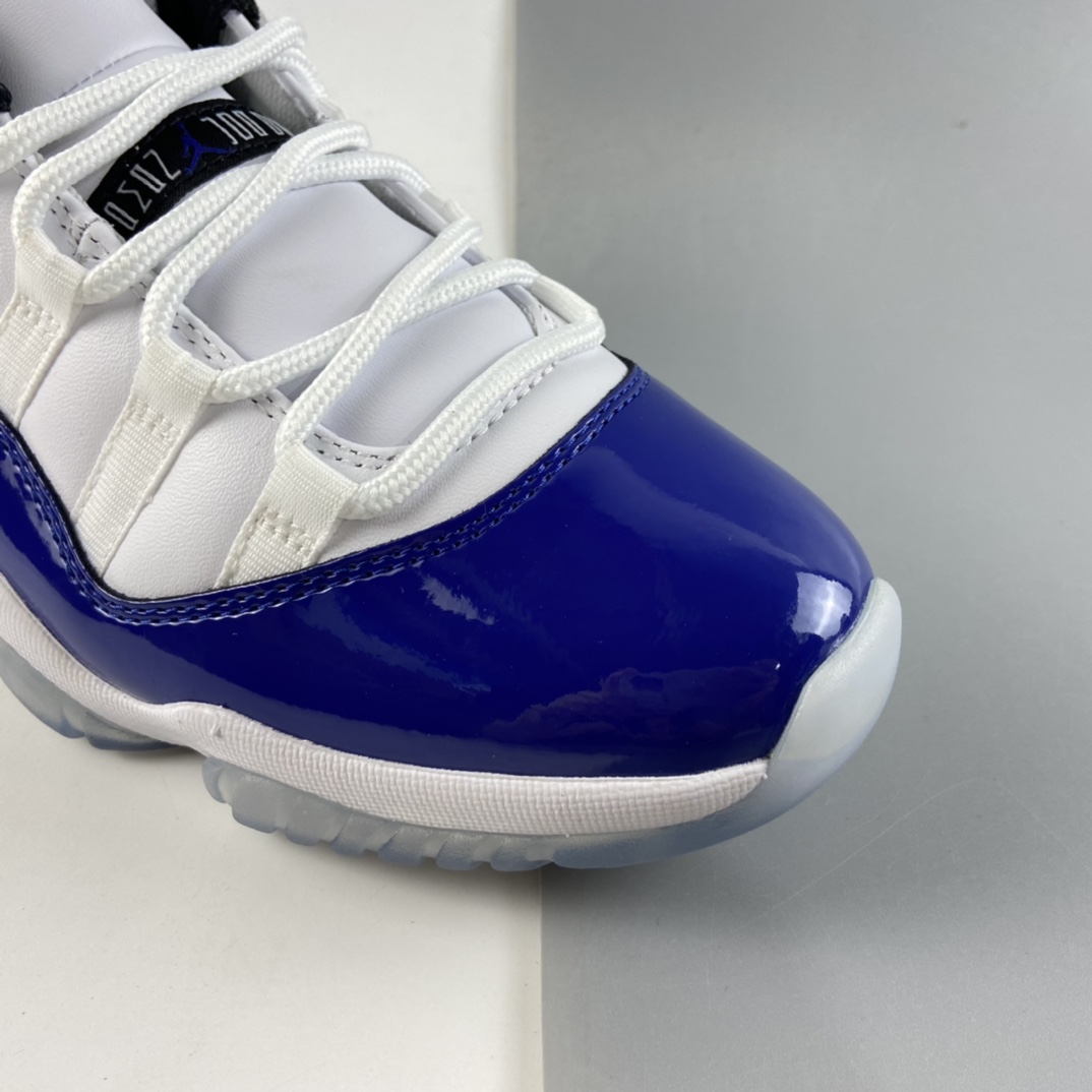 P450 Air Jordan 11 Retro Low  ” Concord ” AJ11乔11 白蓝 康扣 低帮文化篮球鞋 AV2187-117