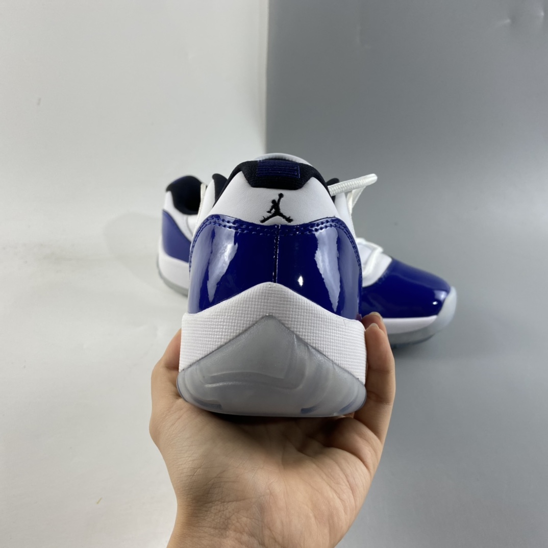 P450 Air Jordan 11 Retro Low  ” Concord ” AJ11乔11 白蓝 康扣 低帮文化篮球鞋 AV2187-117