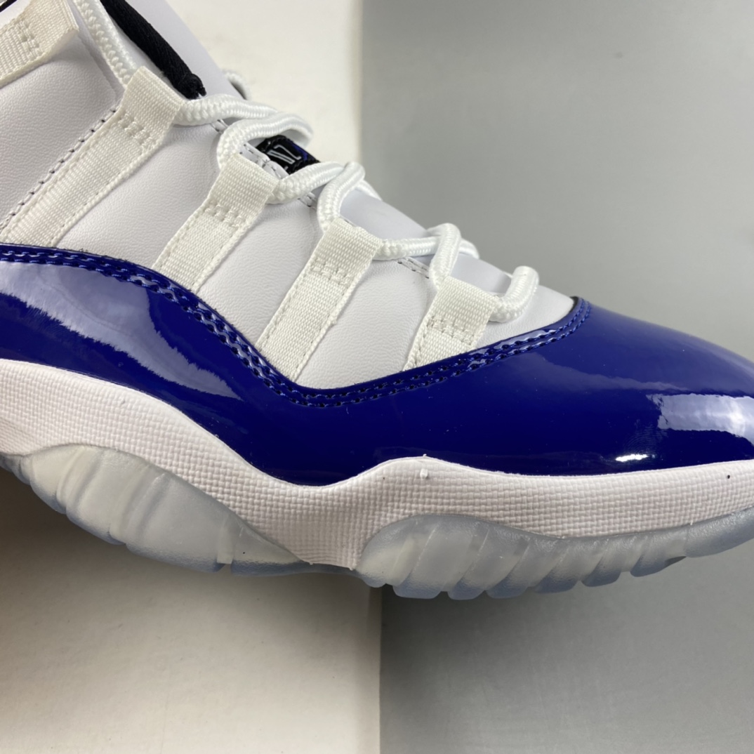 P450 Air Jordan 11 Retro Low  ” Concord ” AJ11乔11 白蓝 康扣 低帮文化篮球鞋 AV2187-117