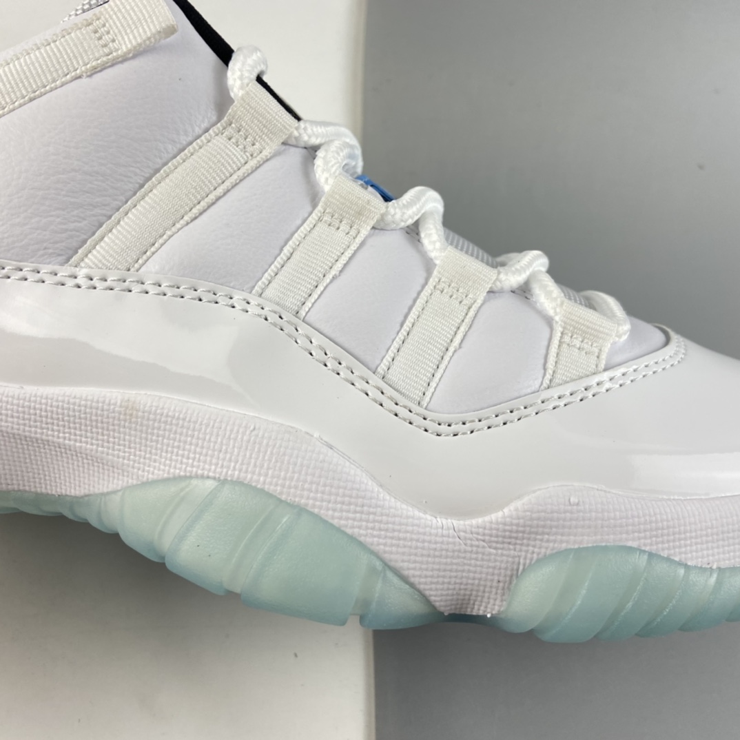 P450  Air Jordan 11 Retro Low  ”Legend Blue”  AJ11乔11 白蓝 康扣 低帮文化篮球鞋 AV2187-117