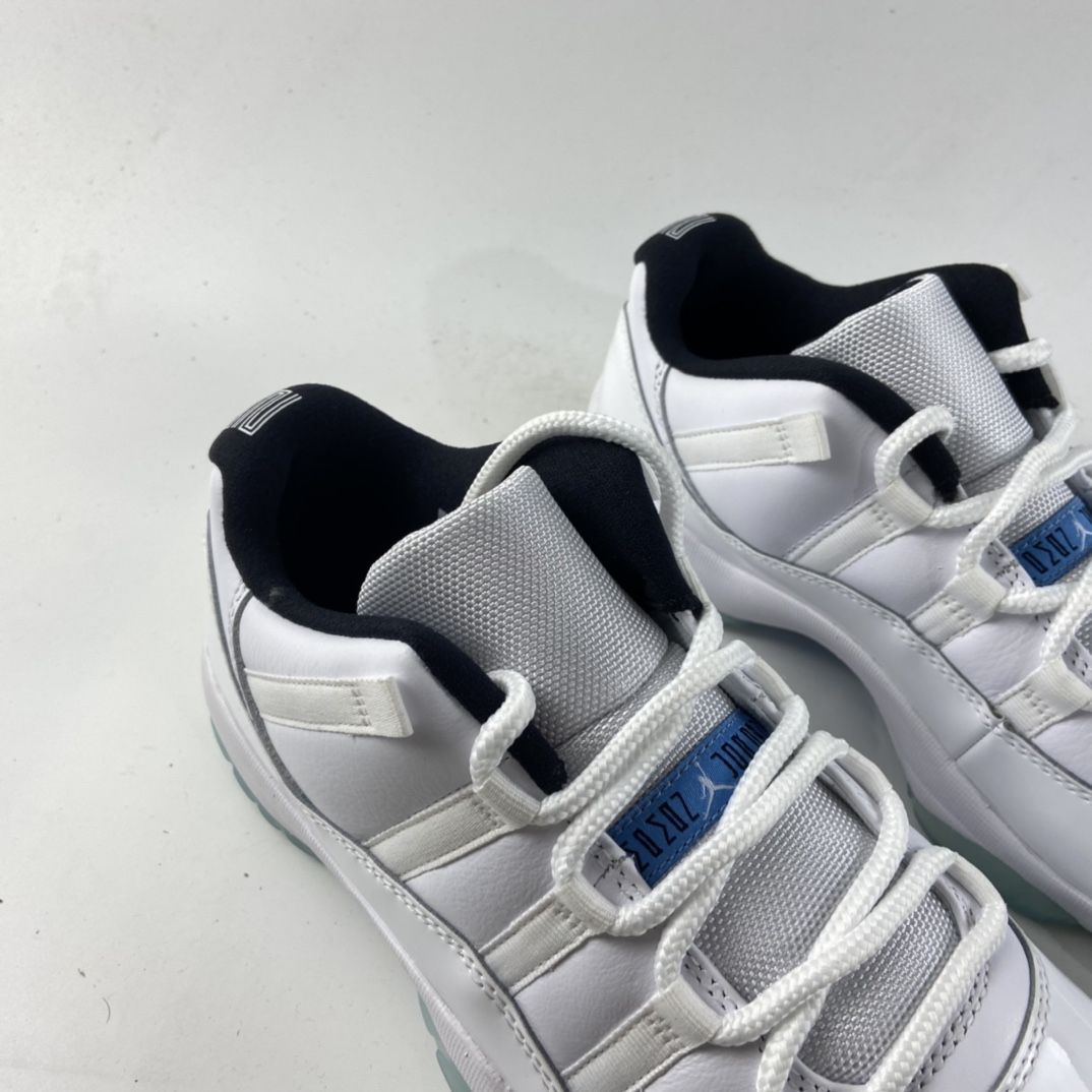 P450  Air Jordan 11 Retro Low  ”Legend Blue”  AJ11乔11 白蓝 康扣 低帮文化篮球鞋 AV2187-117