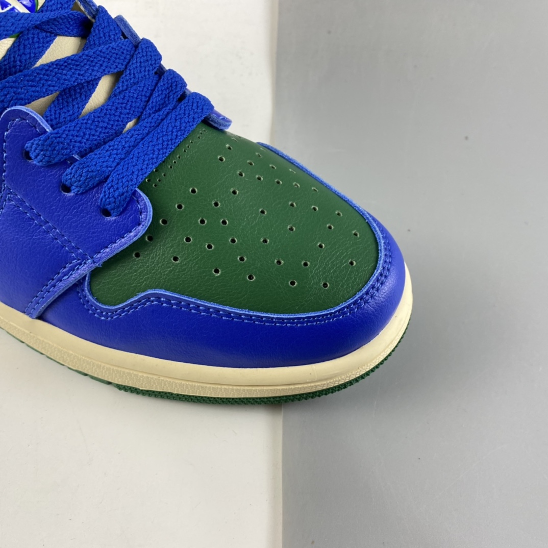 P280  Aleali May x NIKE Air Jordan 1 Zoom CMFT”Califia”AJ1乔丹一代中篮球鞋“蓝绿加州”DJ1199-400