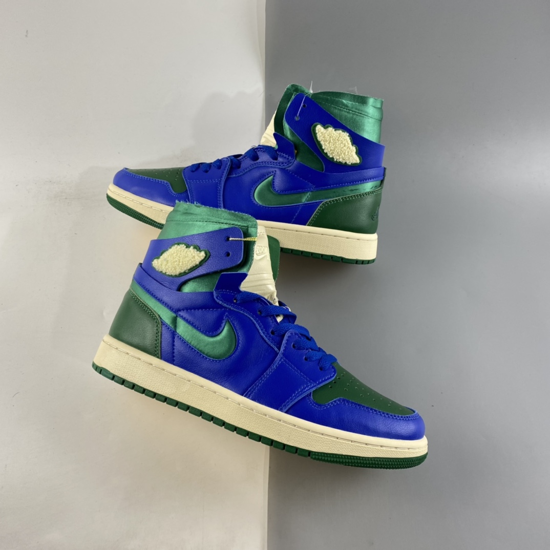 P280  Aleali May x NIKE Air Jordan 1 Zoom CMFT”Califia”AJ1乔丹一代中篮球鞋“蓝绿加州”DJ1199-400