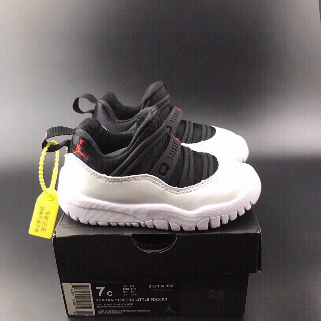High-Quality Kids’ Jordan Nike Air Jordan 11 Caterpillar Shoes, Sizes 24-35 - 图片 4