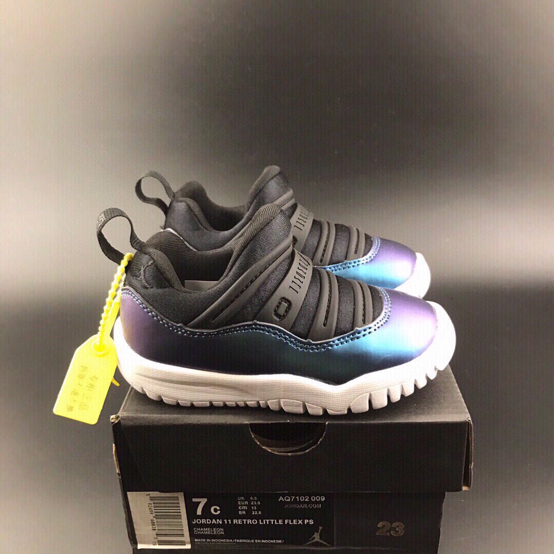 High-Quality Kids’ Jordan Nike Air Jordan 11 Caterpillar Shoes, Sizes 24-35 - 图片 2