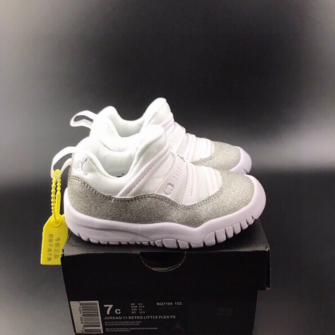 High-Quality Kids’ Jordan Nike Air Jordan 11 Caterpillar Shoes, Sizes 24-35 - 图片 3