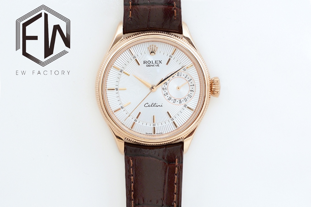 Nuevo producto en 2021, EW Rolex Cellini Datejust 39 1⃣️ está equipado con movimiento automático 3165. 2⃣️Caja intermed…