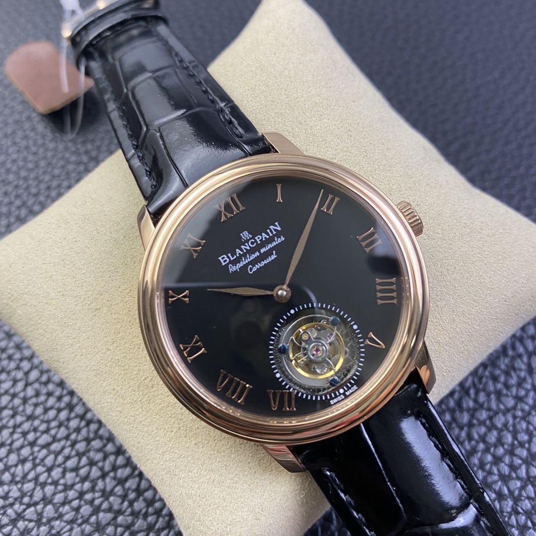 [Blancpain Watches]The movement adopts a fully automatic true tourbillon movem