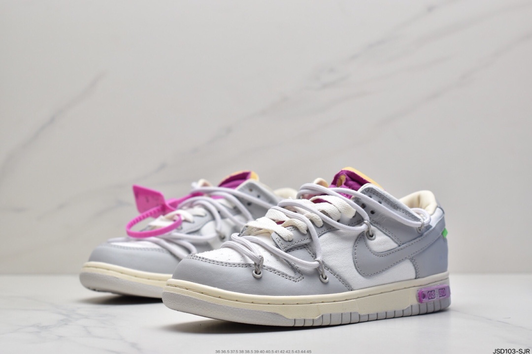 200 Off-White x Nike SB Dunk Low ”The 50”OW联名  DM1602