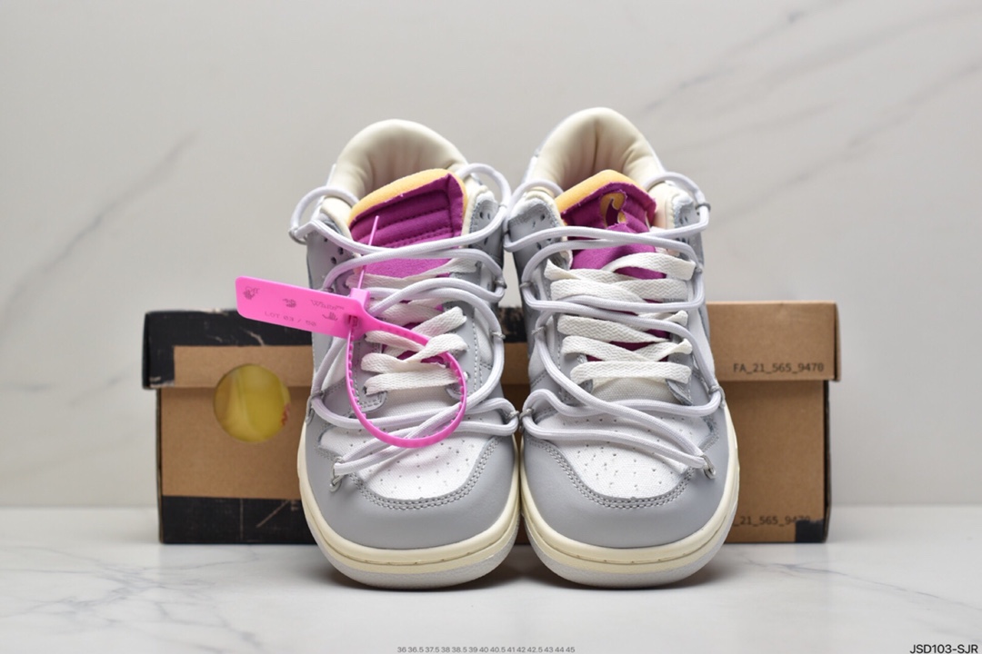 200 Off-White x Nike SB Dunk Low ”The 50”OW联名  DM1602
