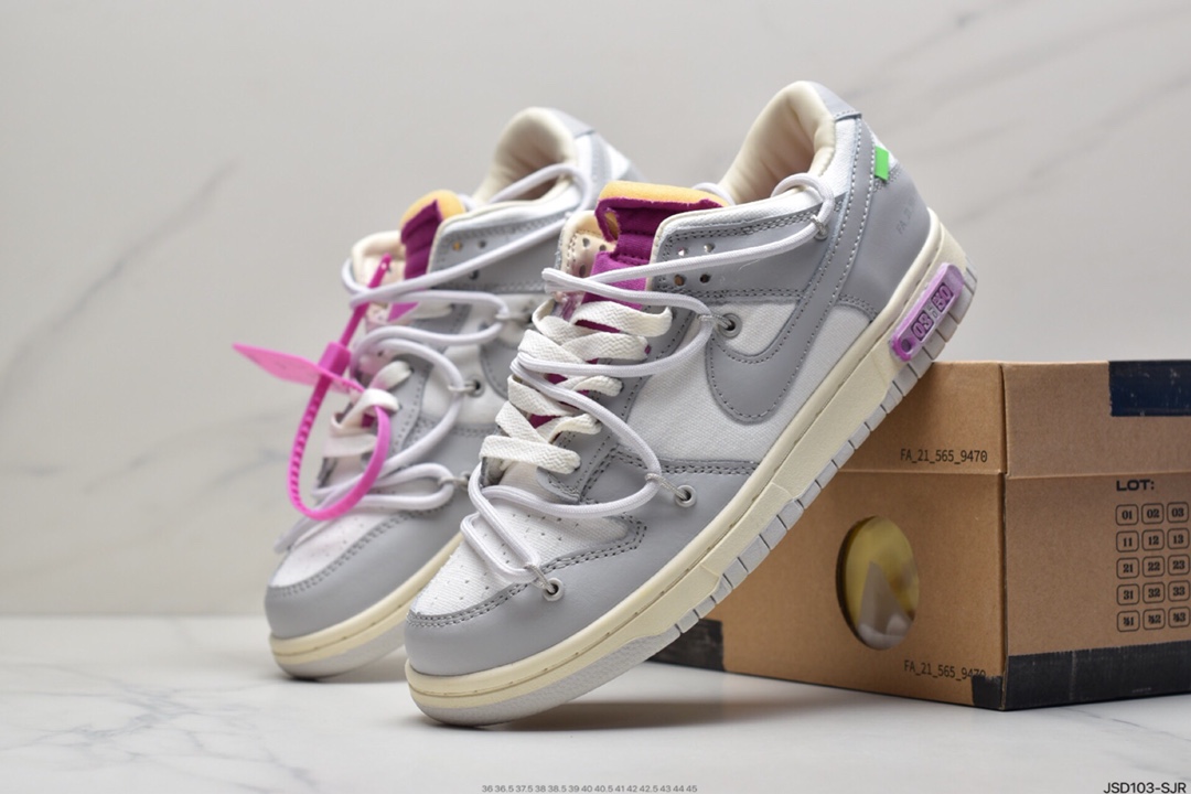 200 Off-White x Nike SB Dunk Low ”The 50”OW联名  DM1602