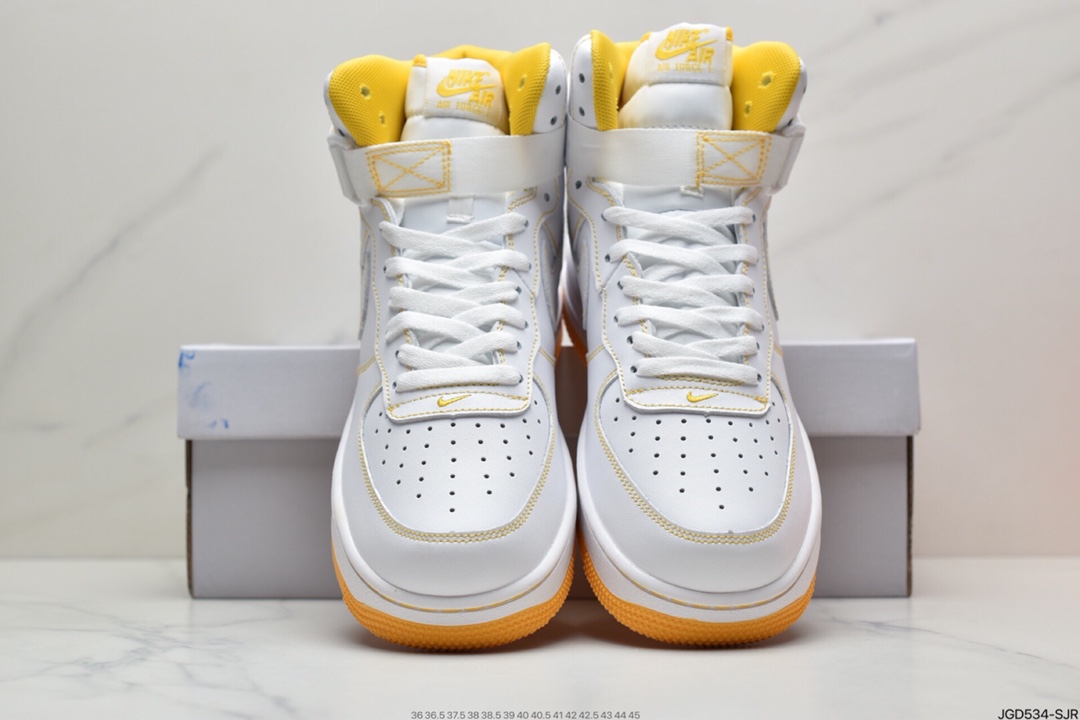 180 Air Force 1 High 白红缝线原楦头原纸板 CV1753-107