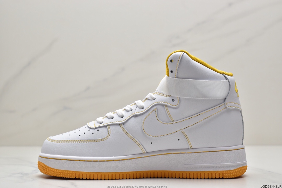 180 Air Force 1 High 白红缝线原楦头原纸板 CV1753-107
