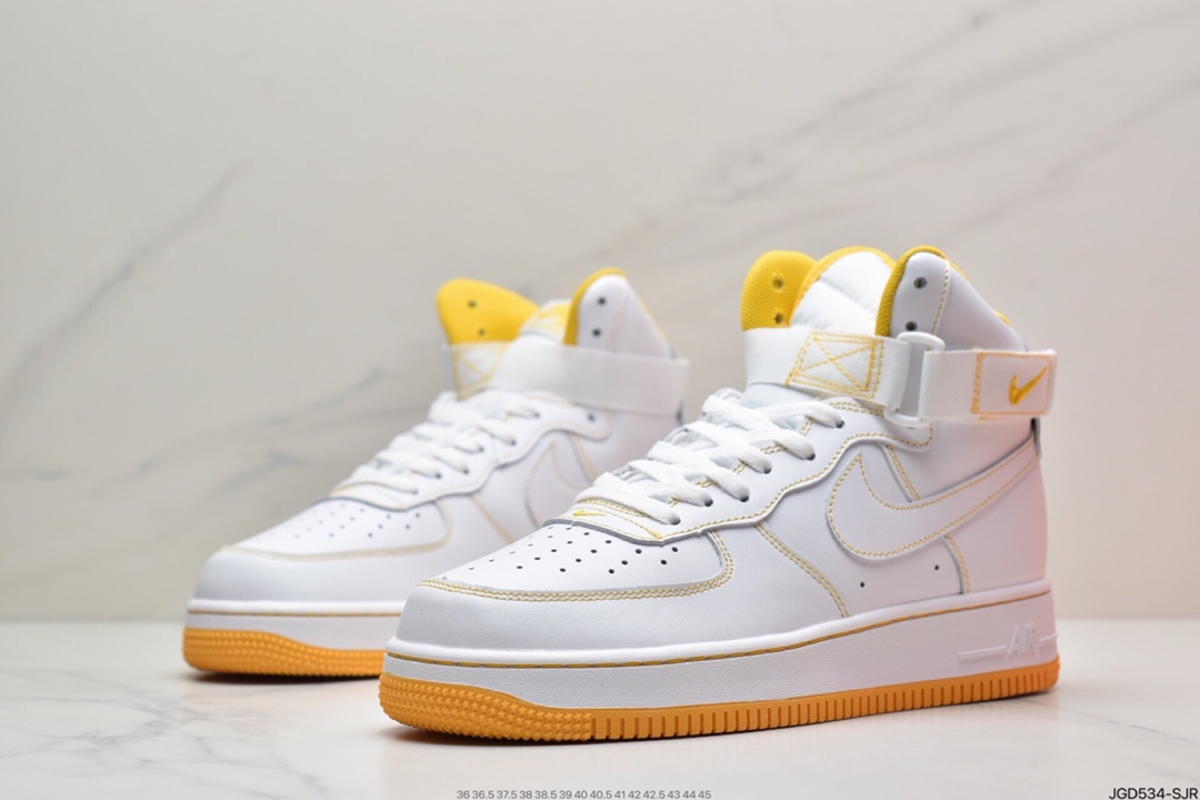 180 Air Force 1 High 白红缝线原楦头原纸板 CV1753-107