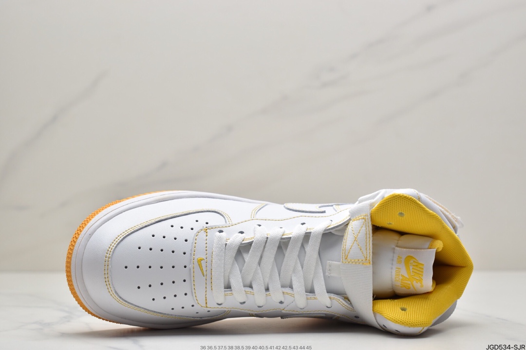 180 Air Force 1 High 白红缝线原楦头原纸板 CV1753-107