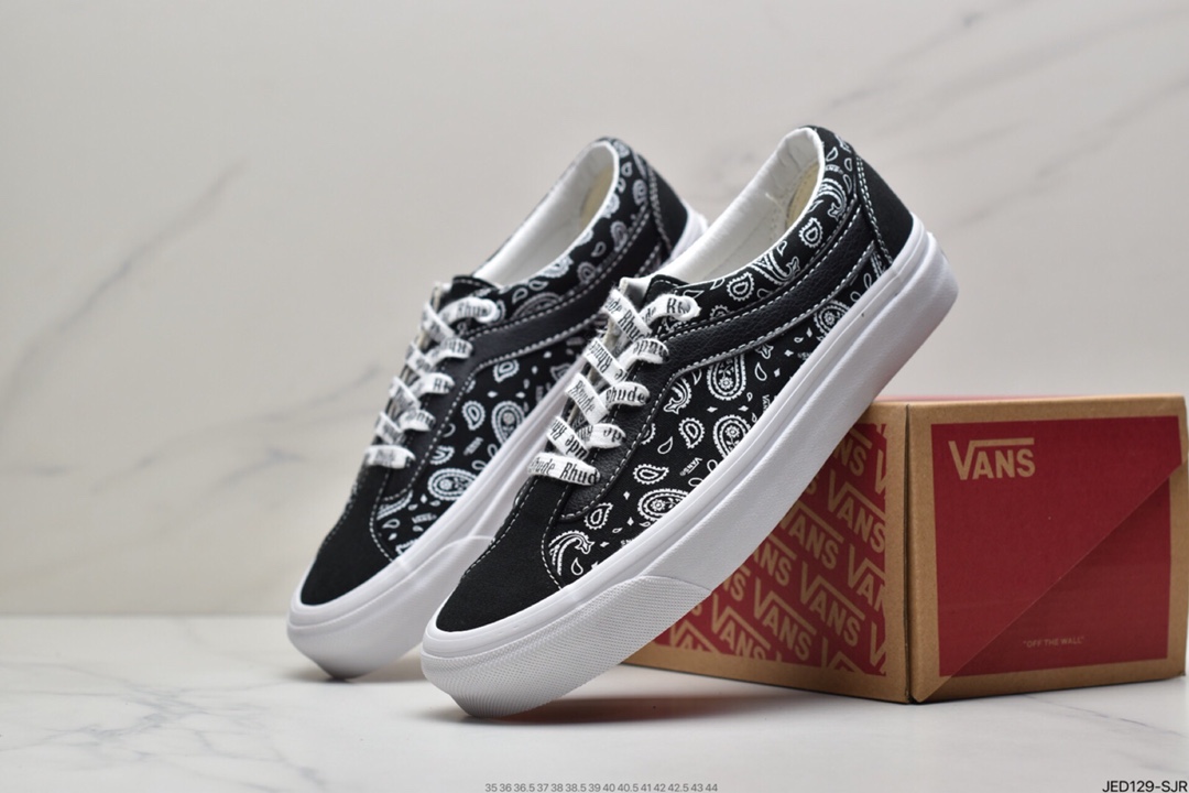 150 范斯VANS Bold Ni经典复古黑白低帮男女情侣款休闲帆布板鞋
