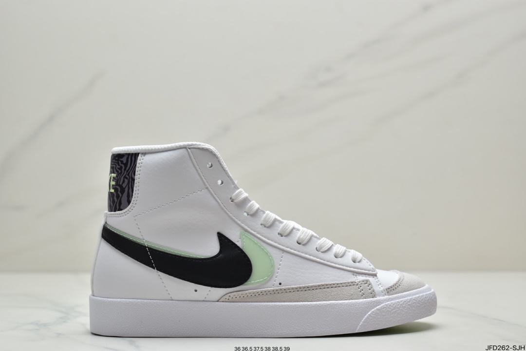 170 耐克开拓者高帮系列Nike W Blazer002 Mid Vintage Suede 复古经典开拓者CI1166-800