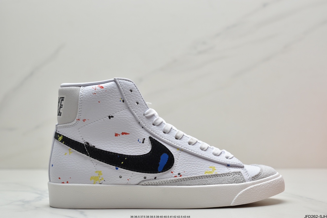 170 耐克开拓者高帮系列Nike W Blazer002 Mid Vintage Suede 复古经典开拓者CI1166-800