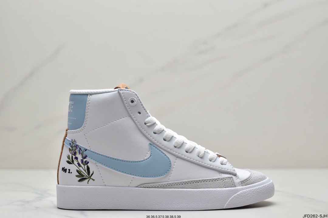 170 耐克开拓者高帮系列Nike W Blazer002 Mid Vintage Suede 复古经典开拓者CI1166-800