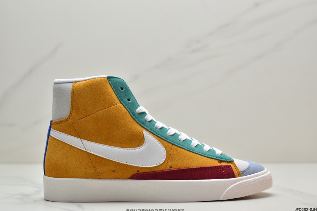 170 耐克开拓者高帮系列Nike W Blazer002 Mid Vintage Suede 复古经典开拓者CI1166-800