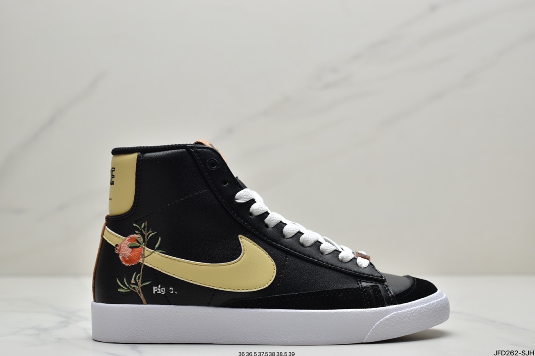 170 耐克开拓者高帮系列Nike W Blazer002 Mid Vintage Suede 复古经典开拓者CI1166-800