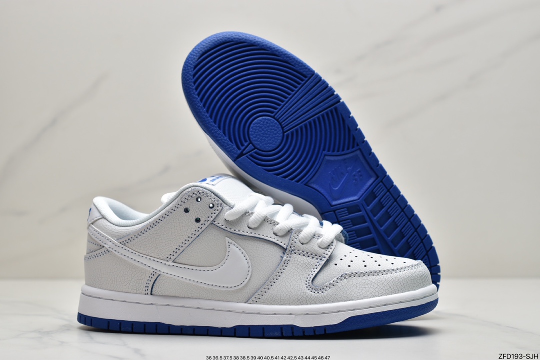 280 耐克Nike SB Dunk Low Premium—”Game Royal” 白兰 CJ6884-100