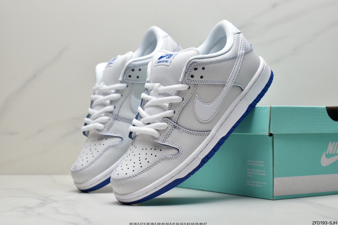 280 耐克Nike SB Dunk Low Premium—”Game Royal” 白兰 CJ6884-100