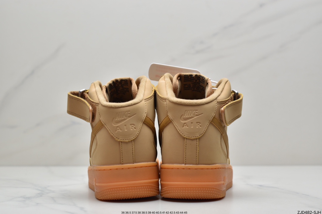 240 Nike Air Force 1 Mid ’07 “Flax” 小麦黄生胶 空军一号DJ9159