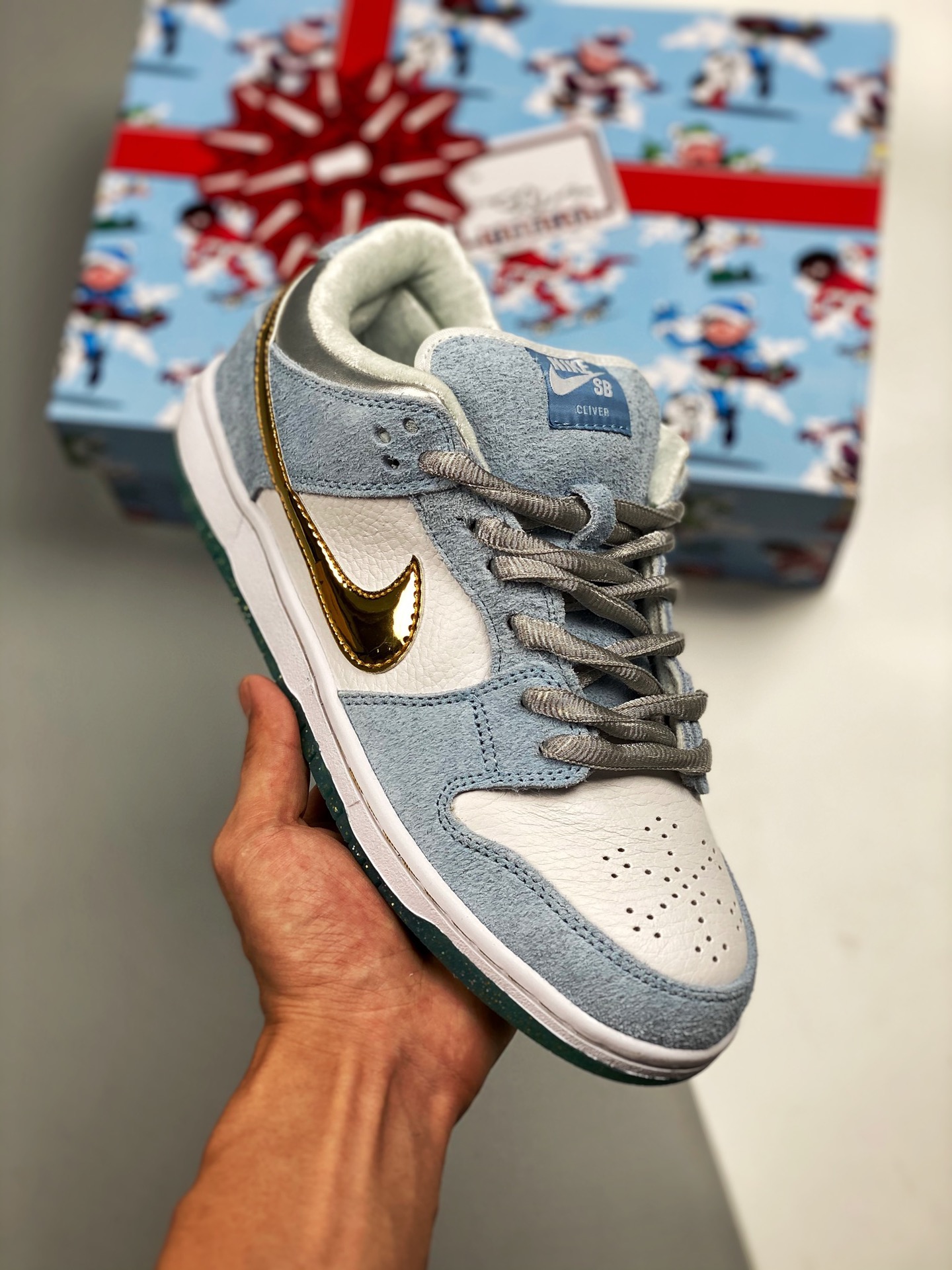 Oferta especial👋👋 Versión correcta, gran fábrica original, Sean Cliver x SB Dunk Low Pro QS, San Valentín de invierno…
