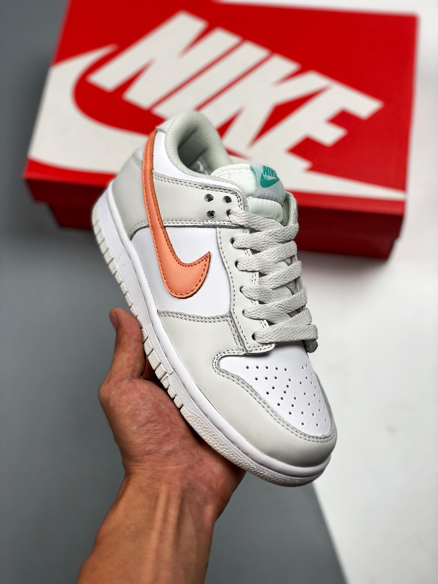 Oferta especial👋👋 Nike Dunk Low "Tropical Twist" blanco, rosa y azul, estilo caramelo, material original de primera c…