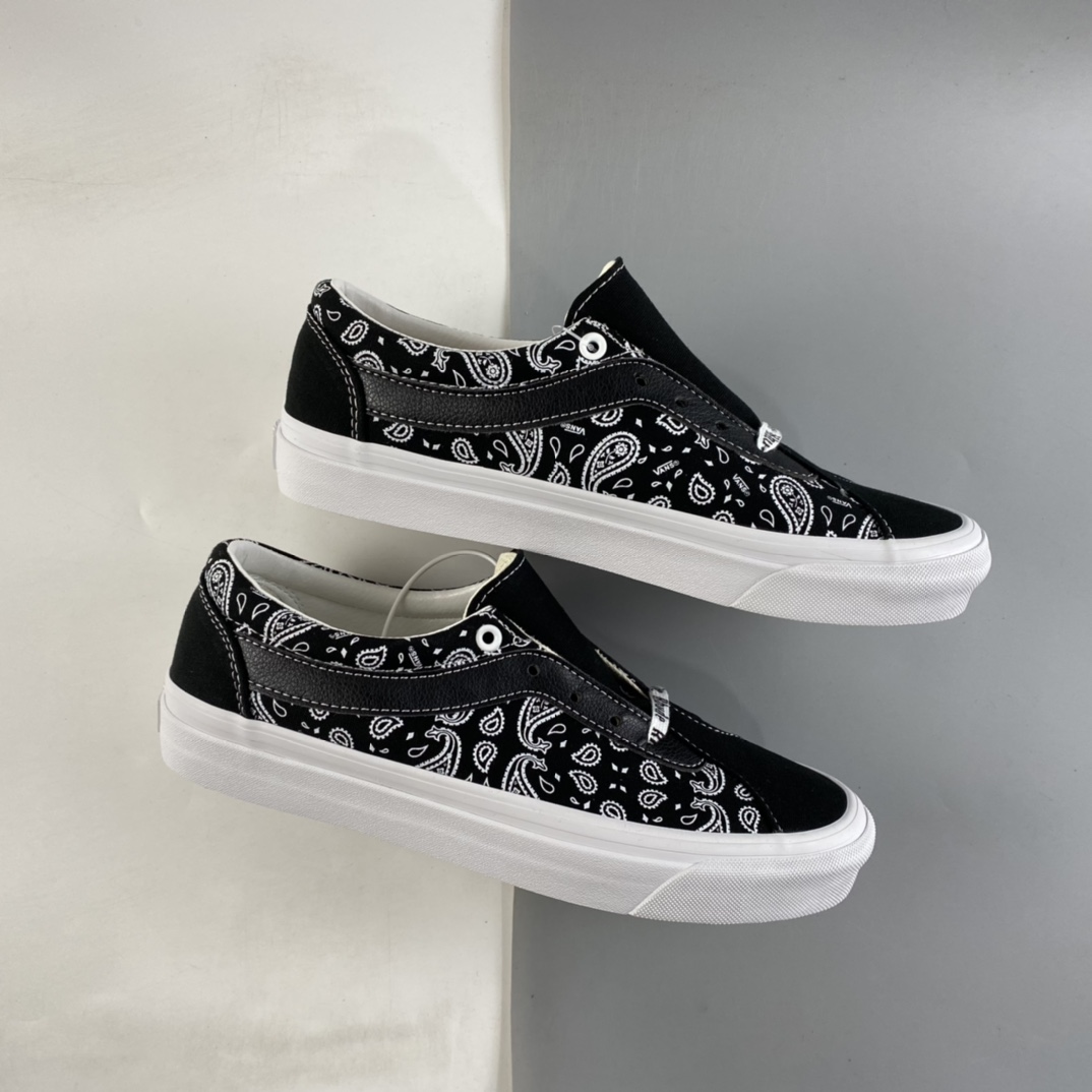 P150  VANS BOLD NI 范斯腰果花印花图案男女低帮情侣帆布休闲板鞋 VN0A3WLP42L
