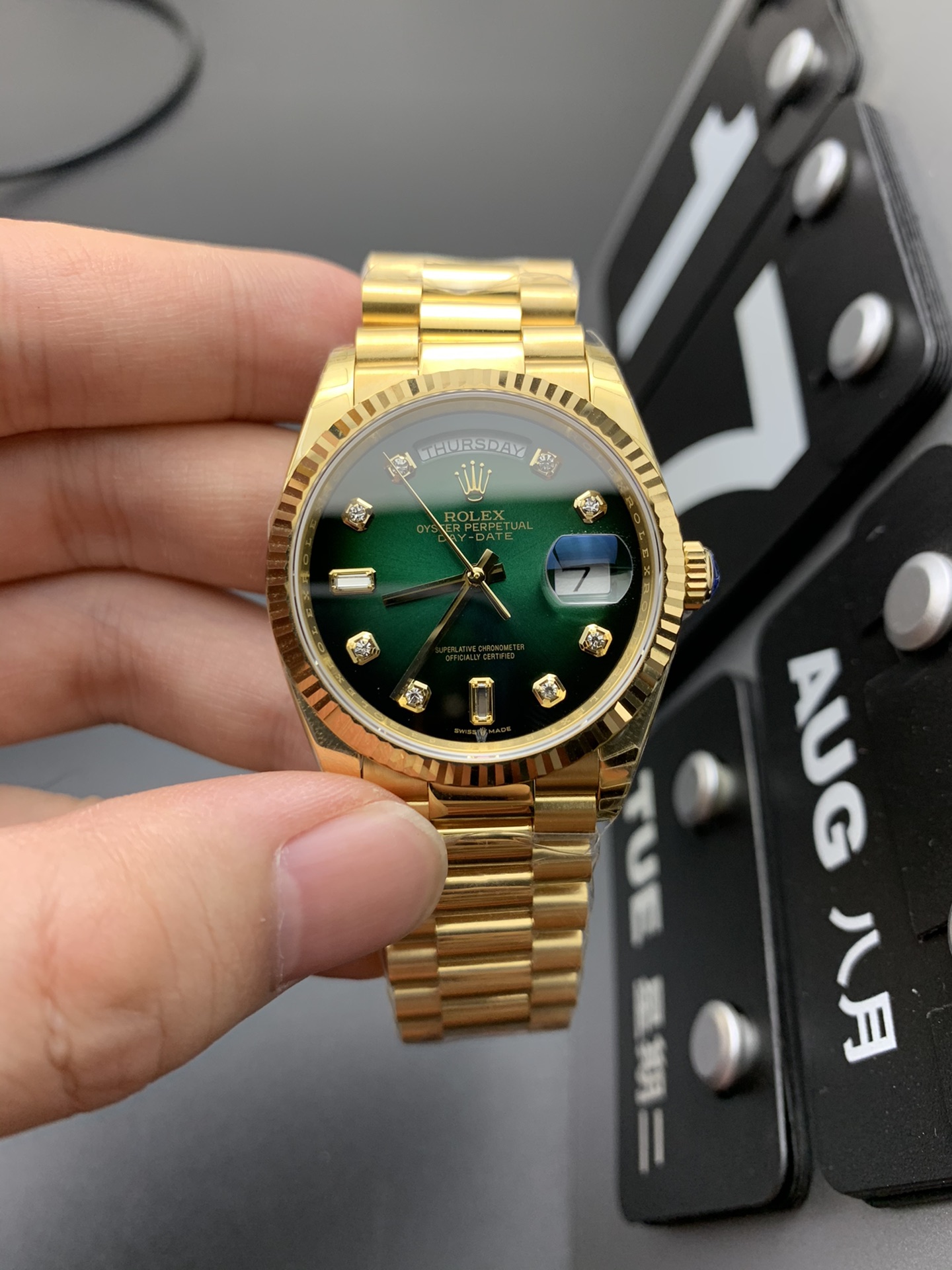 Rolex 金绿日志