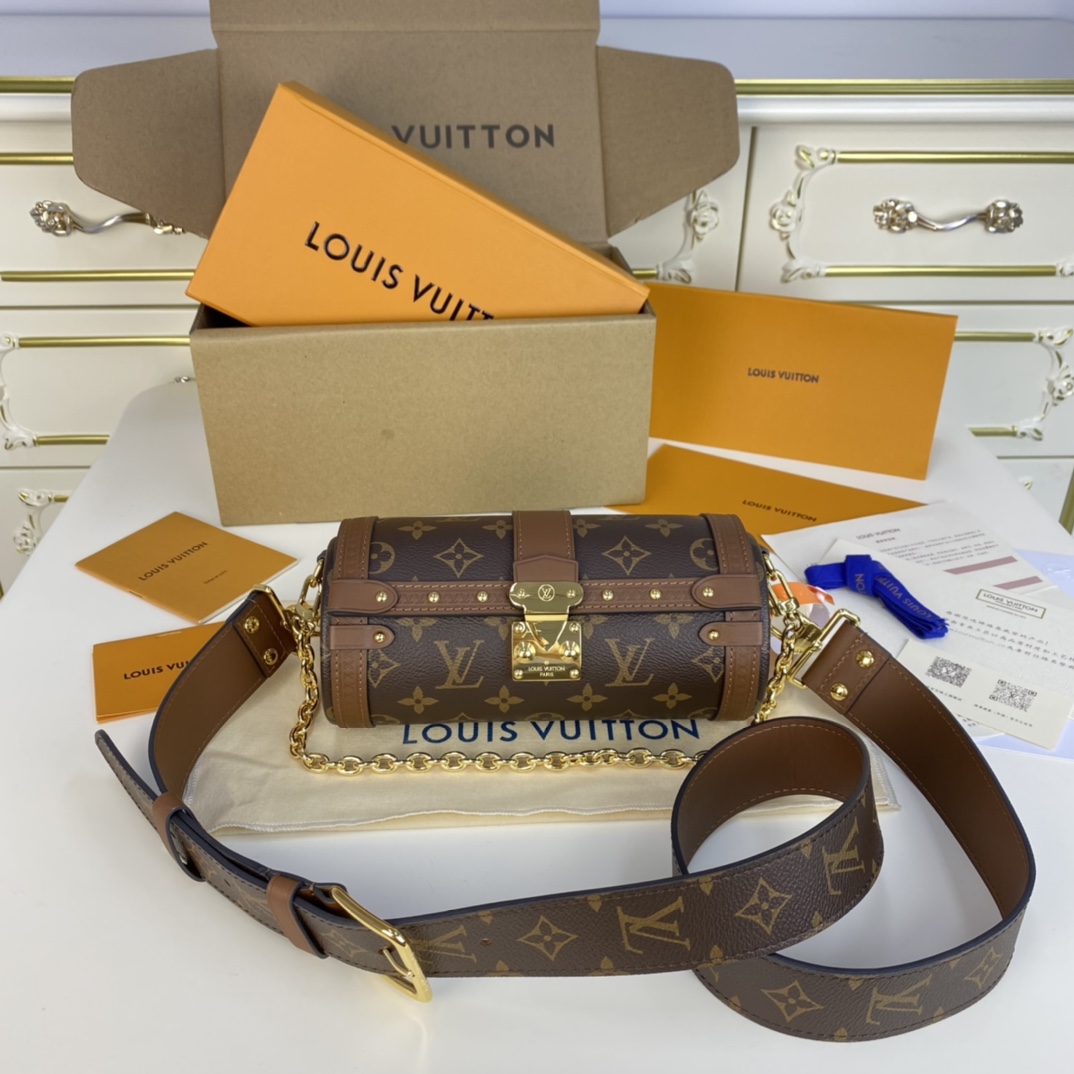 Louis Vuitton LV Papillon Trunk Bags Handbags Epi Baguette M57835